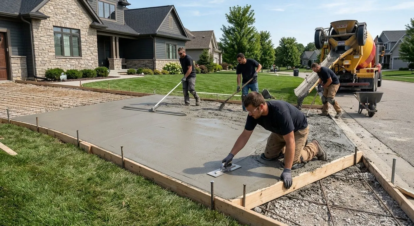 Concrete Driveways in Green Bay, WI